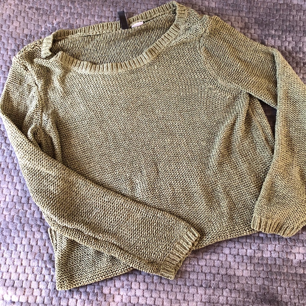 Green sweater